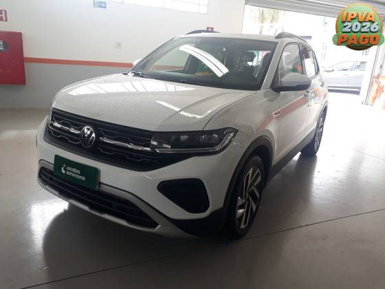 VOLKSWAGEN T-CROSS 1.0 200 TSI TOTAL FLEX COMFORTLINE AUTOMÁTICO